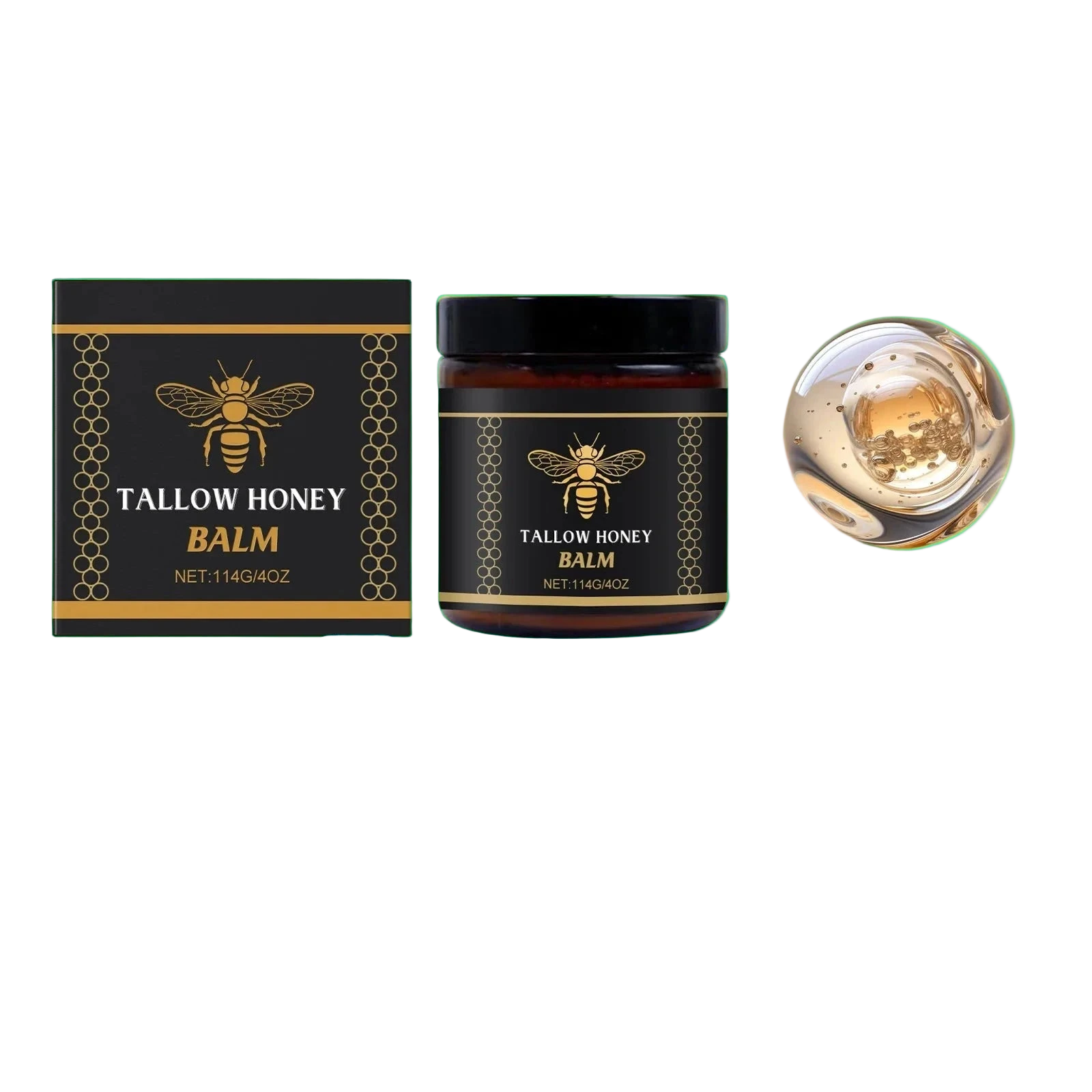 Beef Tallow Honey Face Cream Increase Skin Elasticity Improve Dryness Dullness Soft Smooth Skin Tightening Moisturizer Lotion
